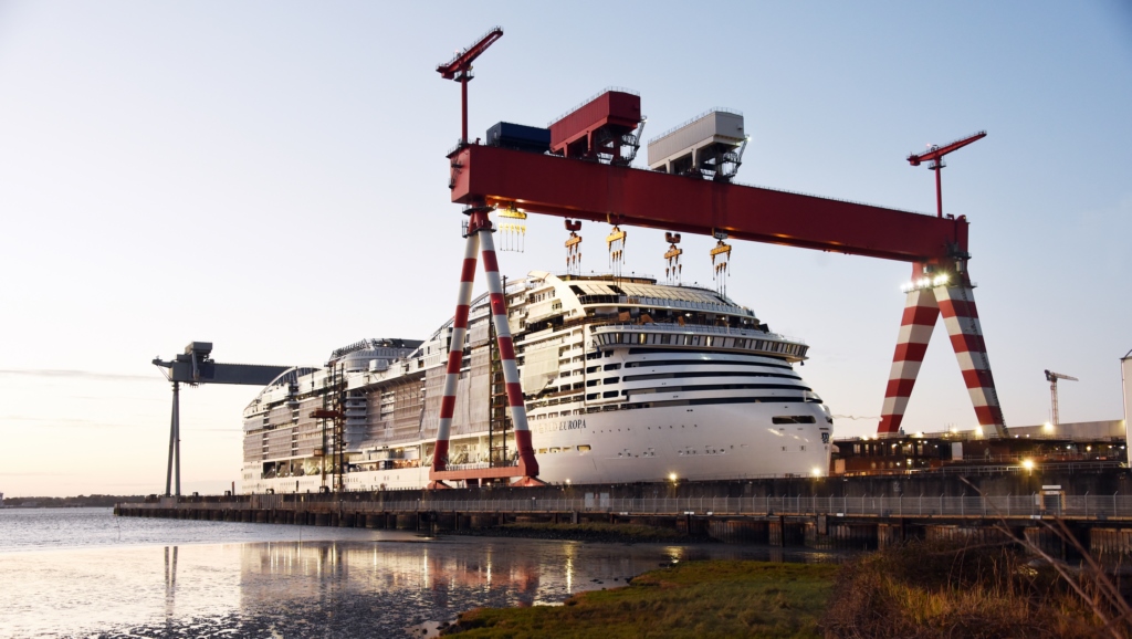 Az MSC hajótársaság oxigén üzemanyagcellákat tesztel új hajója, az Europa részeként