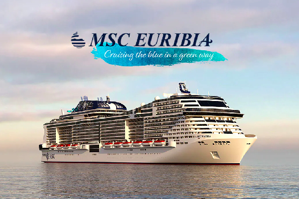 Az MSC flottájának új gyöngyszeme, az MSC Euribia március 2-tól már foglalható!